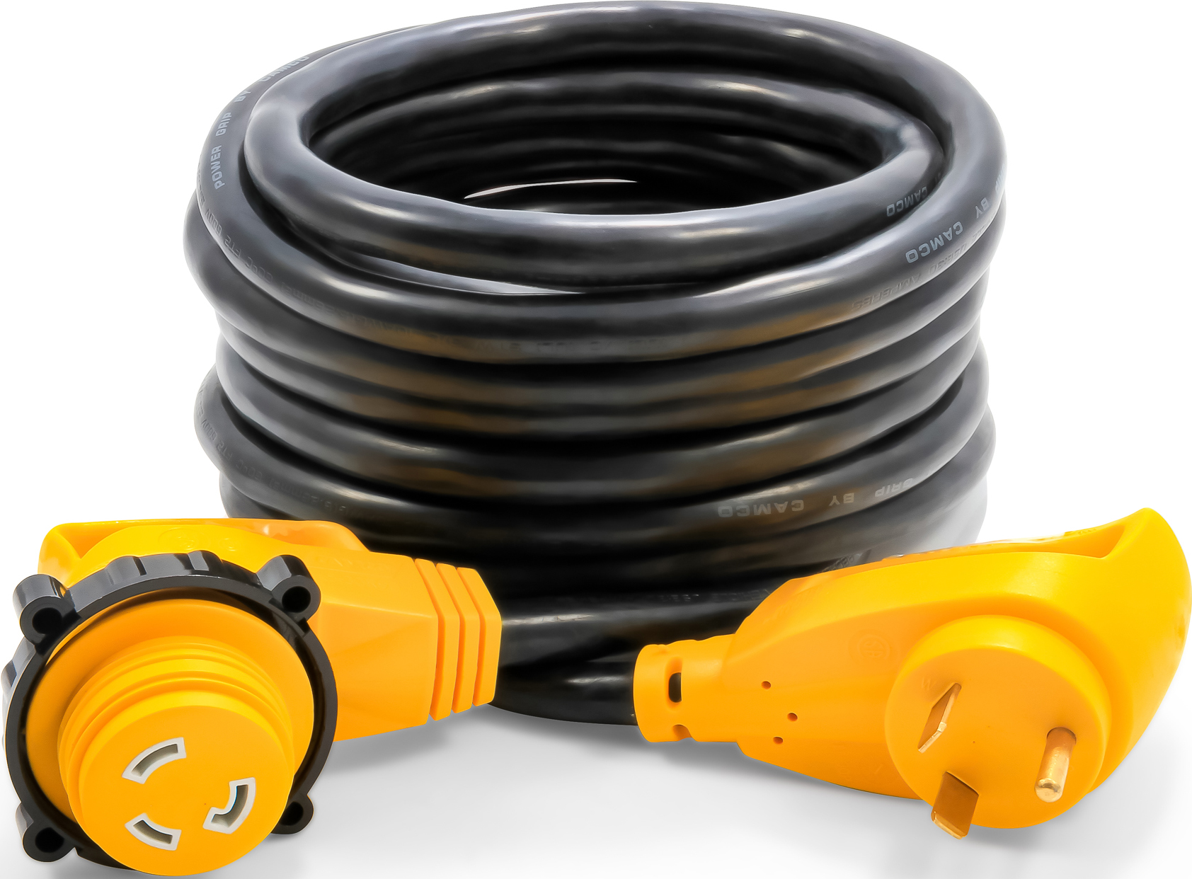 Powergrip - Ext Cord 25' 30am/30af-90deg Locking