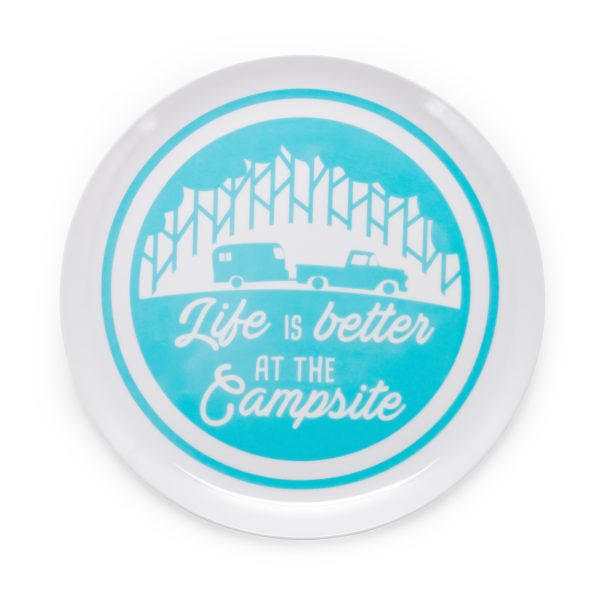 Dinner Plate, Trailer/Tree Pattern