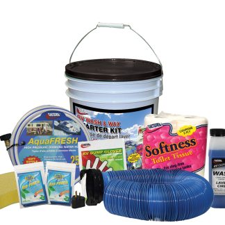 Standard Starter Kit In A Bucket With Sponge And Wash & Wax