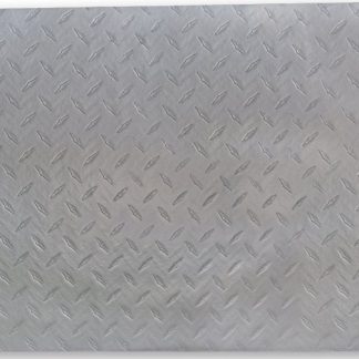 Diamond Plated Steel Vinyl (silver)