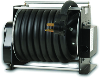 50amp Low Profile Cord Reel W/ 33' Power Cord And 4' Install Pigtail, Includes Rv2100 Rocker Switch
