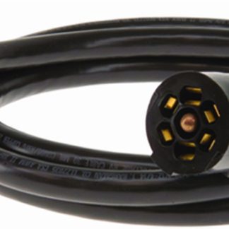 7-Way Molded Trailer End W/ 8' Cable