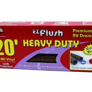 EZ Flush Hd Drain Hose, 20', Bronze, Boxed