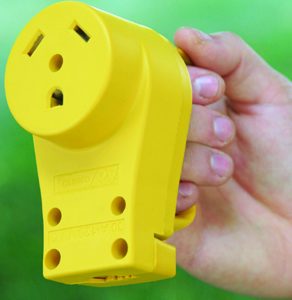 Powergrip - Receptacle Fem Repl 30A 125v/3750w (clam) Ccsaus