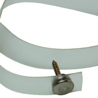 Tieback - Clear Plastic 18