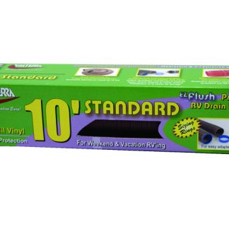 EZ Flush Std. Drain Hose, 10', Bronze, Boxed