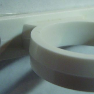Guide For Handheld Shower Hose, White, Carded