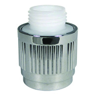 Flow Controller For Handheld Or Fixed Shower Heads, Chrome,carded