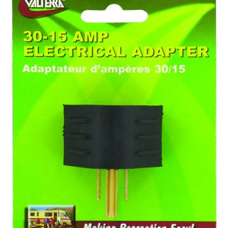 Electrical Adapter, 30/15 Amp, Carded