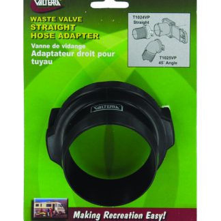 Hose Adapter, 3 Straight, Black, Carded