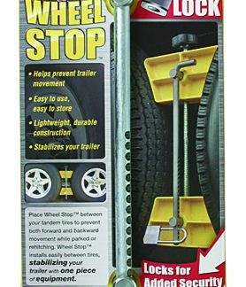 Wheel Stop W/ Locking Feature