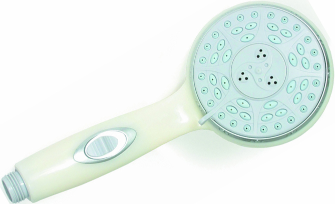 Shower Head-Off White W/ Oos