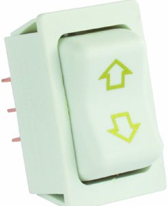 Replacement Slide-Out High Current Motor Switch, White
