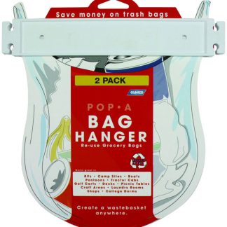 Pop-A-Bag Hanger, White