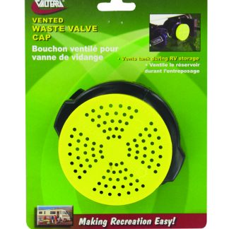 Waste Valve Cap, Vented, Carded