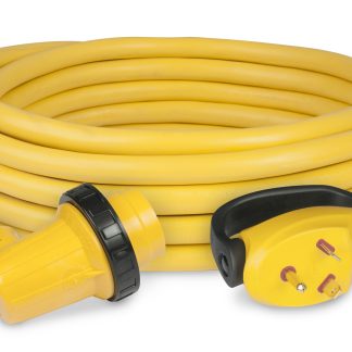 30-AMP Right Angle Locking Cordset 30'