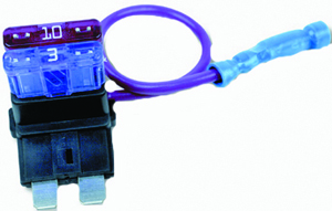 Ato/atc Tapa Circuitu2122 Fuse Holder-10amp Slots-5 Lead-16awg-Retail Pkg