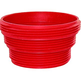 EZ Coupler Sewer Thread Attachment, Red, Bulk