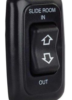 Single Slide-Out Switch Assembly W/Bezel, Black