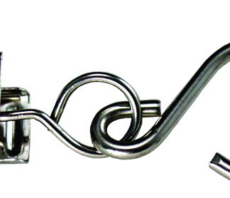 Stainless Steel Hangers, 10/Pkg.