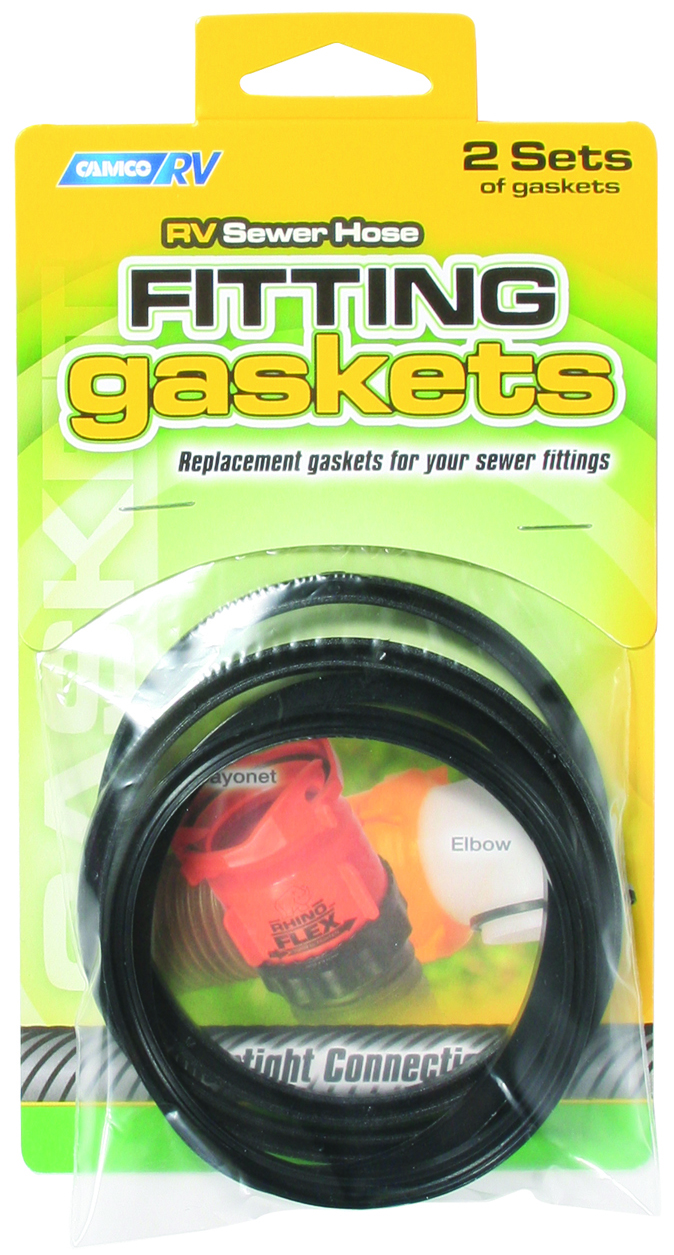 Sewer Fitting Gaskets For Bayonets & Elbows (2 Of Each Type)