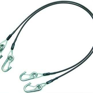 Safety Cable Kit Straight 54vinyl Covered Pair