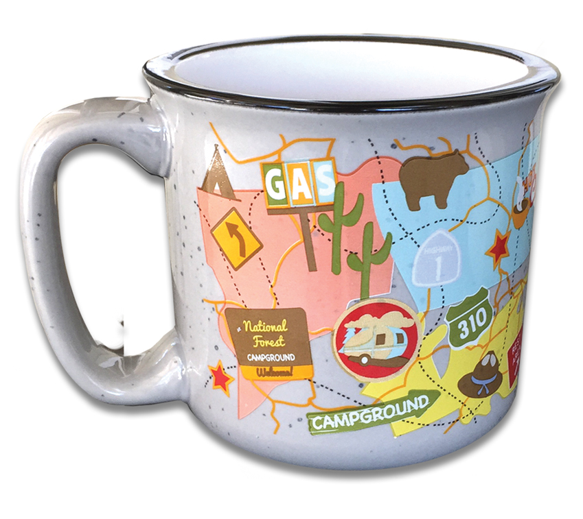 The Mug - Travel Map