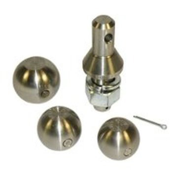 Set - 1u201d Stainless Steel W/ 1-7/8u201d, 2u201d & 2-5/16u201d Balls