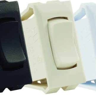 12V Momentary On/ff/Momentary On - Black, Pack