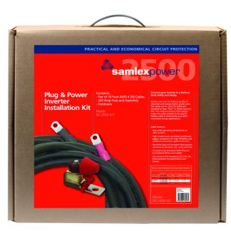 300 AMP Inverter Install Kit - Max 2500w Inverter