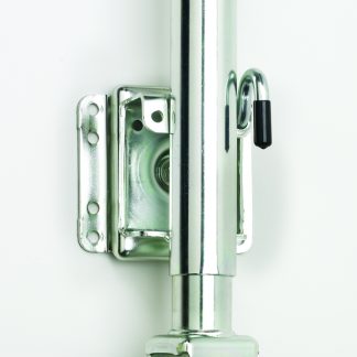 Jack, 1500 Lbs., Swing-Away, Bolt-On, Steel Construction, 10 Travel, 8 Poly Wheel