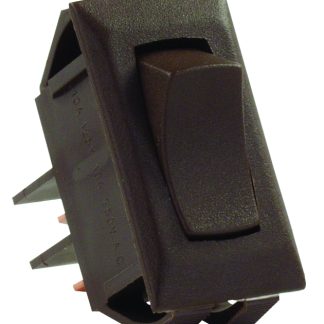 12V Mom-On/Off Switch, Brown