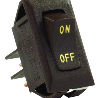 Labeled 12V On/Off - Brown, Pkg.