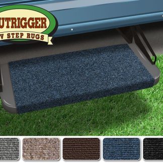 Outrigger RV Step Rug (18 Wide) - Atlantic Blue