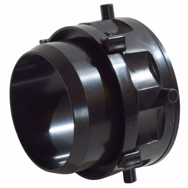 Rotating Bayonet Hose Fitting, Black, Bulk