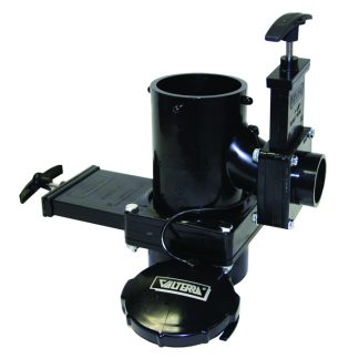 San Tee Double Rotating Valve, 3 Hub X 1-1/2 Spigot X 3 Bayonet Cap