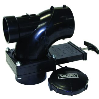 Heel Inlet Rotating Valve, 3 Spigot X 2 Hub X 3 Bayonet Cap