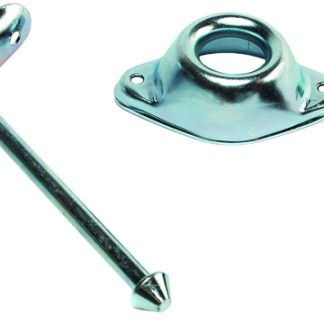 Entry Door Holder - Metal Plunger - 4 3/4