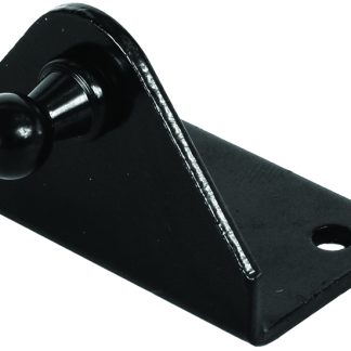 Gas Prop Bracket - 1 Inch, Angled, 10mm Ball