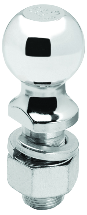 Hitch Ball, 2-5/16 X 1-1/4 X 2-3/4, 12,000 Lbs. Gtw Chrome