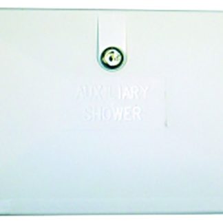 Door For Exterior Shower, White, Boxed