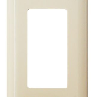 Speed Box Square Receptacle Cover - Ivory