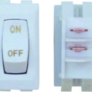 Labeled On/Off Switches - White/Gold, Carded