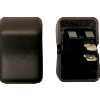 Brown/contoured Rocker Switch, On/off 1/cd
