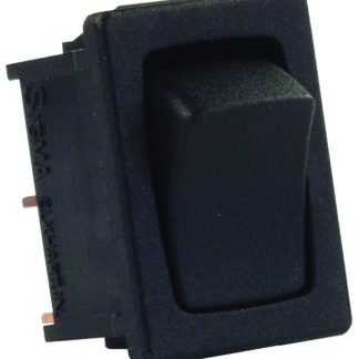 12V Mini-Momentary On/Off - Black, Pkg.