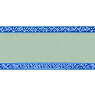 8' X 20' Classical Mat - Blue/Beige