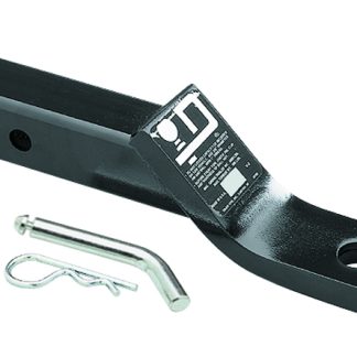 Ball Mount Kit, 7,500 Lbs. Gtw, 1 Ball Hole, 8-1/2 Length, 3/4 Rise, 2 Drop, Black