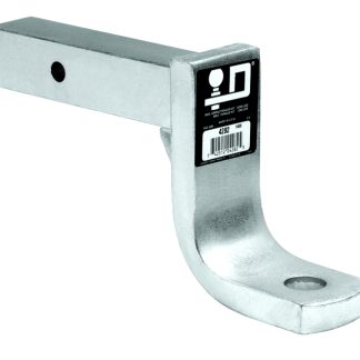 Ball Mount, 12,000 Lbs. Gtw, 1-1/4 Ball Hole, 9-1/2 Length, 5 Rise, 6 Drop, Zinc