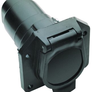 7-Way Flat Pin Connector, Car End, Plastic