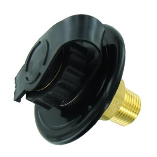 Water Inlet, 2-3/4 MPT Black, Bulk